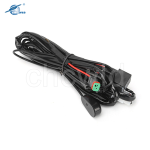 कस्टम 2 पिन ड्यूश कनेक्टर ऑटो एलईडी लाइट बार वॉटरप्रूफ वायर हार्नेस - Product Image 2