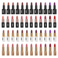 Rouge à lèvres mat 3,5g, marque privée, personnalisation, MOQ 100 sets, maquillage non collant, couleur longue durée, anti-bavures, rouge à lèvres résistant aux baisers