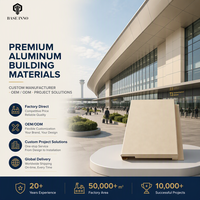 Panneaux de façade en aluminium perforé sur mesure pour murs-rideaux de construction, revêtement brillant, OEM Inno 2026