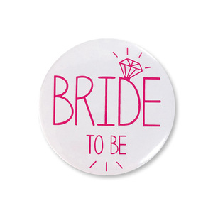 Broches et boutons décoratifs roses pour future mariée/équipe de la mariée, pour enterrement de vie de jeune fille et décorations de fête prénuptiale - Product Image 3