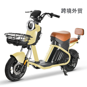 Trottinette électrique 500W 48V12AH avec moteur sans balais, siège, vélo de banlieue à deux roues pour adulte, coloris : Cyan, Bleu ciel, Rouge, Jaune, Bleu, Bleu paon - Product Image 5