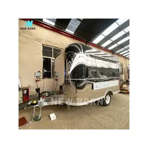 China Supplier Fast Food Trailer Food Catering Trailer Mini Food Truck