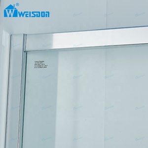 Weisdon Factory Direct Chrome Hardware Framed Aluminum Alloy Sliding Door Bathroom <strong>Shower</strong> <strong>Room</strong> - Product Image 3