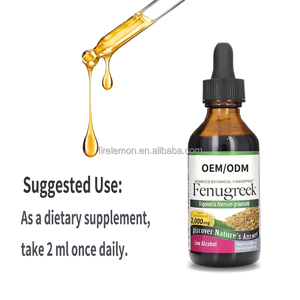 Kadınların Üreme Sağlığı Desteği için OEM/ODM Çemen Otu Ekstresi Damlaları Organik Çemen Tohumu  Azgın Teke Otu Takviye Damlaları - Product Image 4