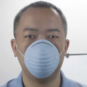 OEM 제조업체 블루 건강 호흡기 얼굴 산업용 작업 먼지 필터 박테리아 N95 바이러스 얼굴 마스크