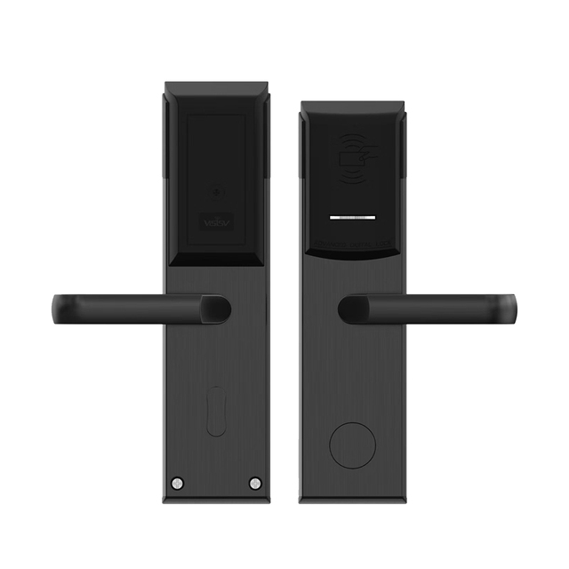 304 Stainless Steel Rfid Access Control Electronic Lock With Encryption Chip Smart Hotel Door Lock for Hotel Apartment