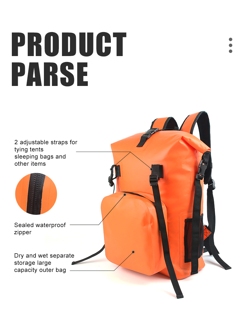 product-750-954.1139240506329 Welded Material Durable Dry Bag Custom Hiking Backpack Waterproof Backpack Dry Bag Pack