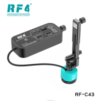 Kit de microscope professionnel RF4 avec caméra HD, système de diagnostic thermique pour cartes PCB, pour la formation en réparation de téléphones mobiles