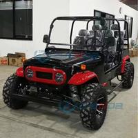 Mini Jeep tout-terrain 4 places personnalisable avec treuil 4x4 UTV pour adultes