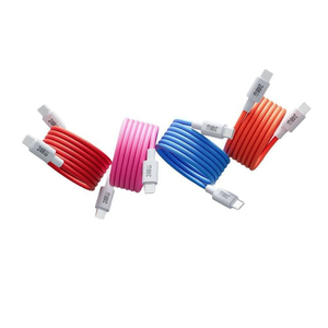 Cable de Carga Magnético Tipo-<span class=keywords><strong>C</strong></span> a <span class=keywords><strong>C</strong></span> de 240W, Enrollable, Trenzado, Personalizable OEM, Múltiples Colores, para Compras al por Mayor a Nivel Global - Product Image 1
