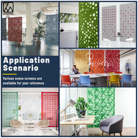 KINGMAN Écran acoustique insonorisé en fibre de polyester à cloison de bureau mobile moderne pour l'isolation par absorption acoustique pour l'entrepôt