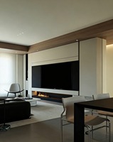 Kabinet TV Ramah Lingkungan Hemat Energi Berbahan Aluminium Penuh dengan Konstruksi Las Tanpa Sambungan, Permukaan Tahan Air dan Anti Karat