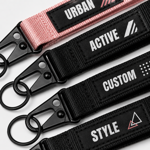 Llavero de Alta Calidad con Cordón Corto de Jacquard Estampado, Llavero Personalizado para Motocicleta, Llavero para Auto - Product Image 2