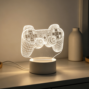 Room Decoration Table Lamp Desk Decoration GameLight Toy Gift Gamepad Game Decoration <b>Light</b> 3D Esports - Product Image 2