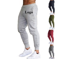 Benutzer definierte Logo Workout Gym Wear Jogger hose für Männer Kordel zug Jogging hose Slim Fitness Track Pants Herren Jogger