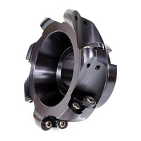 Fraise à indexage TRS 4R/5R/6R pour outils de fraisage CNC à rayon d'angle, compatible avec les plaquettes RDMT0802/RDMT10T3/RDMT1204