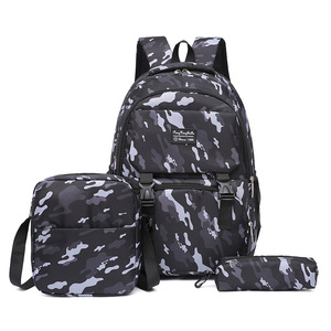 Fashion China Design Good Quality Competitive Price Capacity Multifunctional School Bags Casual <b>Backpack</b> Set For Student - Product Image 3