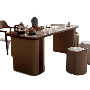 <b>Tea</b> Table And Chair Set Solid Wood Modern Minimalist Style For Living Room Office Home Use - Product Image 3