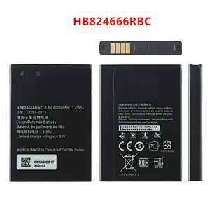 แบตเตอรี่ HB824666RBC คุณภาพสูงสำหรับ <span class=keywords><strong>Huawei</strong></span> <span class=keywords><strong>E5577</strong></span> E5577Bs-937เราเตอร์ <span class=keywords><strong>WiFi</strong></span> เปลี่ยนแบตเตอรี่3.8V 3000mAh - Product Image 2