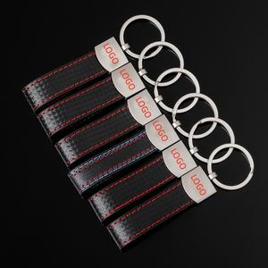 Wholesale High Quality Durable Zinc Alloy PU Leather Custom Logo Sports Car <strong>Keychain</strong> for Mercedes for for <strong>VW</strong> - Product Image 5