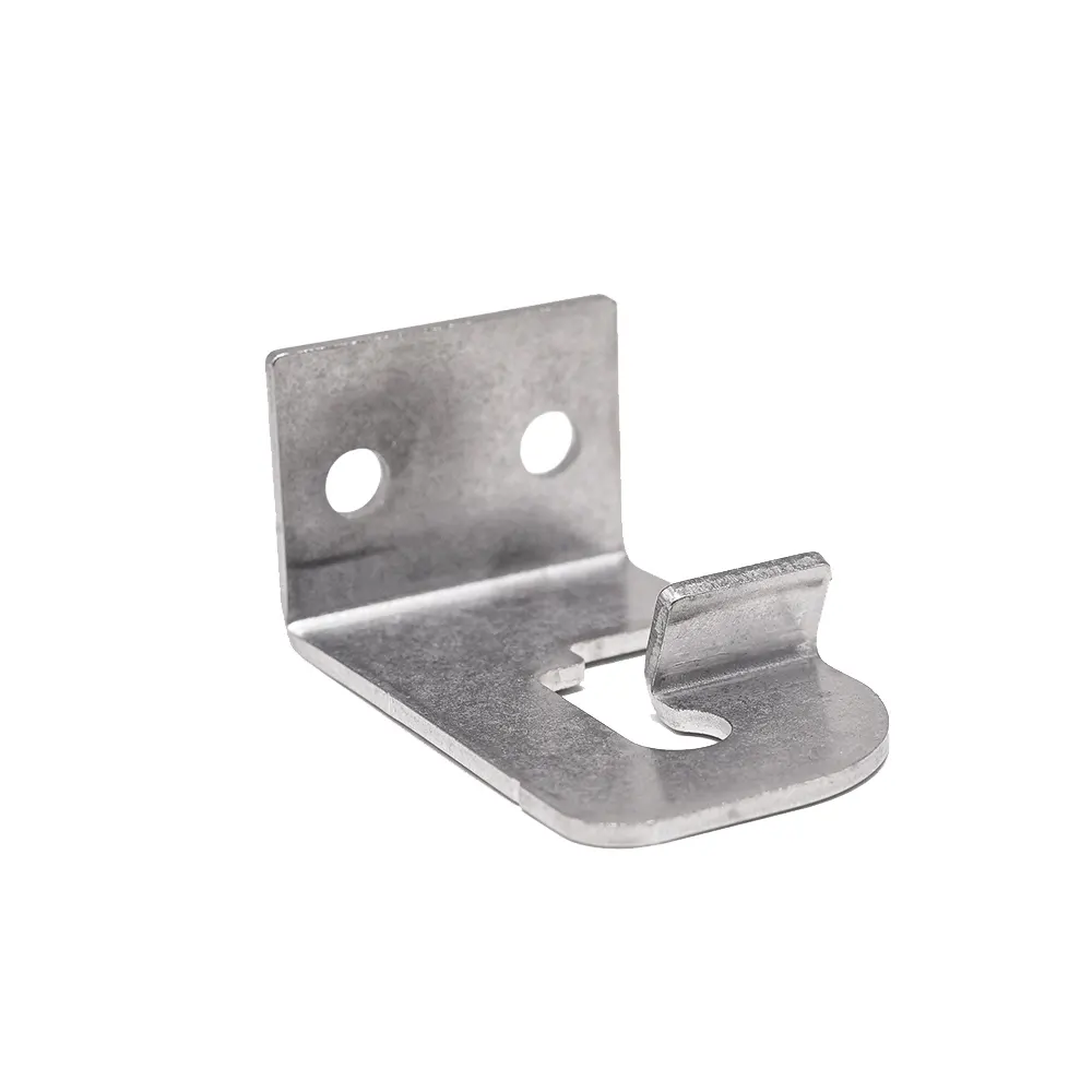 High quality bracket customization stamping parts use for kitchen household and bathroom metal corner bracket L-shape bracket