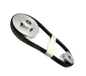 Een Type Aandrijfpoelie Met Enkele Sleuf Gemaakt Van Staal En Aluminiumlegering, Met Een Platte Vorm. Geschikt Voor Gebruik In Mechanische Transmissie - Product Image 2