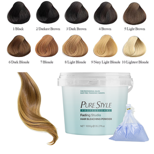 ผง<span class=keywords><strong>ฟอก</strong></span>สี<span class=keywords><strong>ผม</strong></span> PureStyle สำหรับร้านเสริมสวย ขนาด 1000 กรัม ผลิตในอิตาลี ปราศจากฝุ่นและแอมโมเนีย - Product Image 3