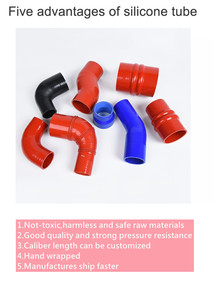 Manguera trenzada de silicona para radiador de coche, resistente al calor, venta al por mayor de fábrica - Product Image 4