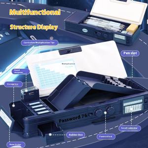 École ensemble de papeterie utile nouvelle boîte à crayons un étui à crayons personnalisé avec mot de passe de verrouillage livraison gratuite étui à crayons zhejiang - Product Image 3