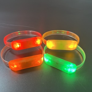 สายรัดข้อมือ TPU LED แบบโปร่งใส - Product Image 3