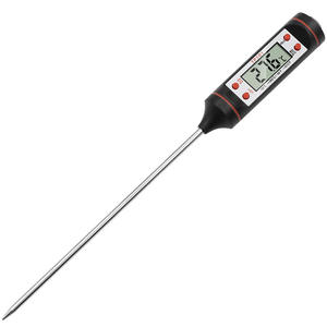 Thermomètre de type sonde, hygromètre numérique électronique alimentaire jauge de température four barbecue viande cuisson cuisine - Product Image 1