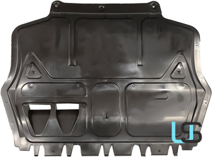 1K0825237K Nuovo Supporto Radiatore Motore Nero con Protezione Antispruzzi <span class=keywords><strong>per</strong></span> VW Caddy Golf 5 Jetta 2002-2009 - Product Image 3
