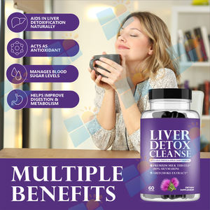 Gomitas de Cardo Mariano para la Desintoxicación del Hígado SUNI OEM/ODM, Marca Privada, Suplemento para Hombres y Mujeres, Apoyo Hepático, Suministro al por Mayor - Product Image 4