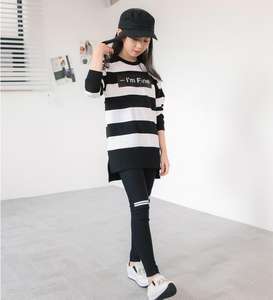 Vêtements pour enfants pas chers en coton thaïlandais, ensembles mignons pour filles, sweat à capuche camouflage ajusté - Product Image 3