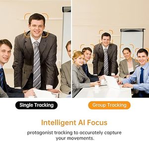 MT-VIKI เว็บแคม4K Ai <span class=keywords><strong>ก</strong></span>ับ PTZ ToF 0.2s ออโต้โฟกัส HDR 92 ° มุมกว้าง4K 30/1080P 60<span class=keywords><strong>ก</strong></span>ารควบคุมท่าทางและการติดตามวัตถุ - Product Image 6