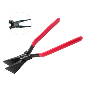 <span class=keywords><strong>Pince</strong></span> <span class=keywords><strong>plieuse</strong></span> pour tôle industrielle en acier à haute teneur en carbone, personnalisable OEM/ODM, avec poignée en caoutchouc rouge et mâchoires lisses, 45/90/180 degrés - Product Image 3