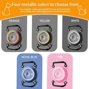 Para AirTag Holder para <span class=keywords><strong>Dog</strong></span> Cat <span class=keywords><strong>Collar</strong></span> con hebilla de metal Armor impermeable Funda protectora para Apple Airtags <span class=keywords><strong>Collar</strong></span> Holder - Product Image 6