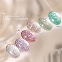 XEIJAYI Nouvelle Série Flash Crush Starlight Qinghe First Encounters Vernis à Ongles Gel Longue Durée Style Français pour Salon de Manucure
