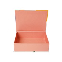 Boîte d'emballage de luxe en carton avec Logo imprimé, boîte de livre magnétique décorative, vente en gros