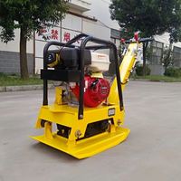 Compacteur à plaques plates bidirectionnel diesel haute puissance avec moteur Honda pour la construction routière