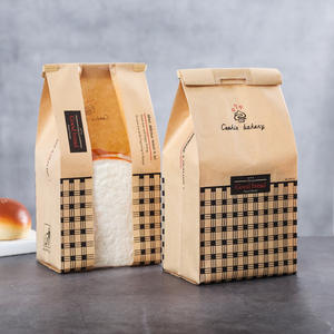 Bolsa <span class=keywords><strong>para</strong></span> <span class=keywords><strong>Pan</strong></span> Casero con Ventana y Logotipo Personalizable, Bolsas <span class=keywords><strong>para</strong></span> Guardar <span class=keywords><strong>Levadura</strong></span>, Bolsas <span class=keywords><strong>para</strong></span> <span class=keywords><strong>Pan</strong></span> Personalizadas - Product Image 2