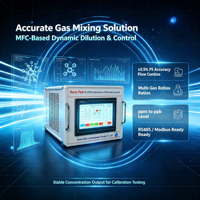 Bayou-Lok High Precision Dynamic Gas Calibrator Detection Machine Multi-channel Gas Dilution Multi-component Mixer IP55