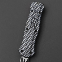 Couteau pliant Meiji Outdoor DIY de qualité industrielle, lame en acier 5cr15, manche en aluminium de 14 cm, camping, chasse, personnalisable
