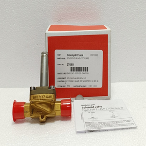 Válvula Solenoide Danfoss EVR 10 NC 1/2" Flare Refrigeración 032L8095 - Product Image 1