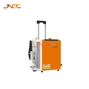 La première petite machine de nettoyage laser à impulsions refroidie par air 500w gaussienne sur le marché conception de valise nettoyage de moules en bois et métal - Product Image 1