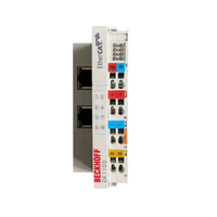 EK1122 Acoplador EtherCAT, Extensor de Conexión, Conmutador EtherCAT de 2 Puertos, Punto de Derivación para Extensión de Red EtherCAT