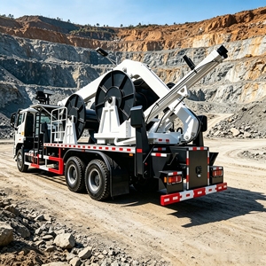 Nuovo <span class=keywords><strong>Camion</strong></span> per Manutenzione Cavi Diesel ad Alta Capacità di Carico 4x2 RHD per Telecomunicazioni e Fibra Ottica - Product Image 5