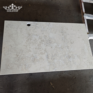 Encimera de Superficie Sólida de Cuarzo Sabbia 6048, Acabado Pulido, Personalizada OEM ODM de Goldtop Stone, para Muebles de Baño - Product Image 2