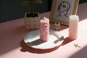 Ensemble de moules en silicone 3D pour bougies, motifs Fée, Tulipe et Cactus Saguaro, pour kits de fabrication de bougies <span class=keywords><strong>DIY</strong></span> professionnels - Product Image 2