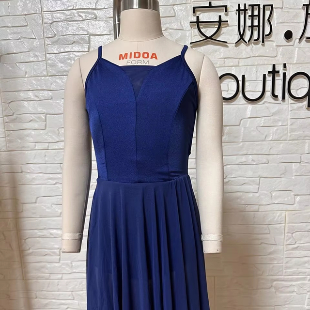 Factory Modern Girl Dance Dress One Piece Lyrical Costume for Adults & Children Stage Performance Wear